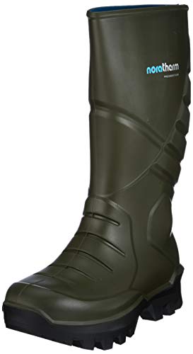 Nora Unisex-Erwachsene Ultramax Sicherheits-Gummistiefel, Grün (Grün 046), 45 EU von Spirale