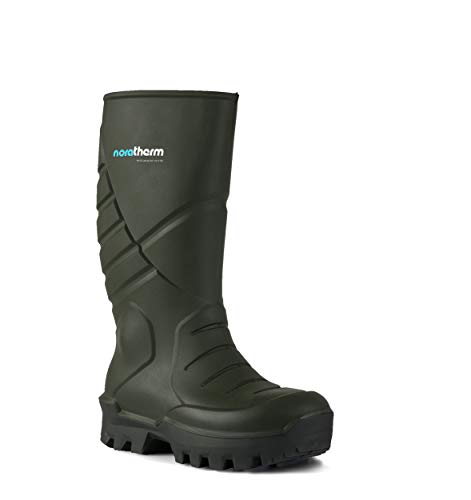 Nora Unisex-Erwachsene Ultramax Sicherheits-Gummistiefel, Grün (Grün 046) von Spirale