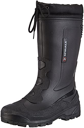 Spirale 7130 GEVOERDE LAARS ZWART 36, Unisex-Erwachsene Gefütterte Gummistiefel, Schwarz (schwarz (zwart) 00), 36 EU von Spirale