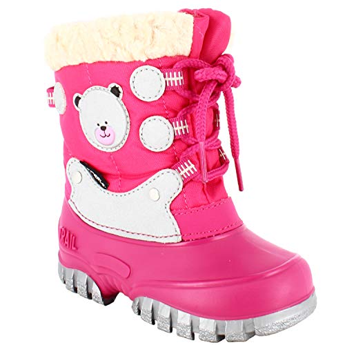 Spirale Baby-Mädchen Fabi Schneestiefel, Fuchsia, 22 EU von Spirale