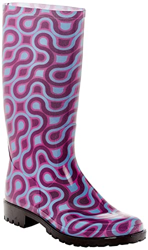 Spirale Damen Daisy Cristal Rain Boot, Rosa, 40 EU von Spirale