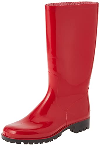 Spirale Damen Daisy Rain Boot, Rot, 38 EU von Spirale