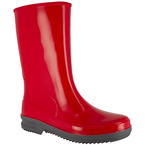 Spirale Damen Tommy Red Rain Boot, rot, 36 EU von Spirale