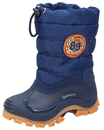 Spirale Eric Schneestiefel, Blau Crepe, 35 EU von Spirale