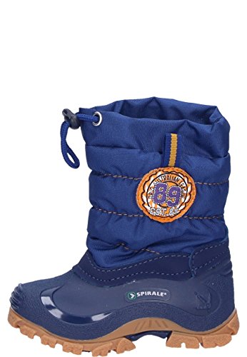 Spirale Eric Schneestiefel, Blau Crepe, 24 EU von Spirale