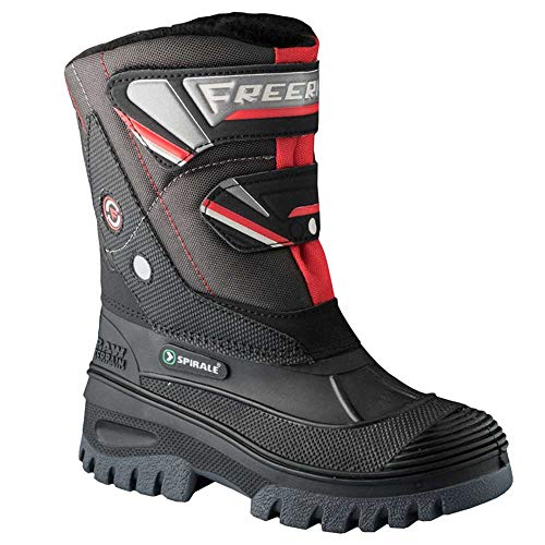 Spirale Frodo Schneestiefel, Schwarz Graphite, 35 EU von Spirale