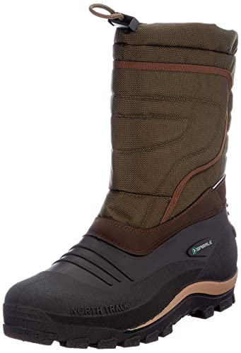 Spirale Herren Elite Schneestiefel, Grün Brown 05500800, 44 EU von Spirale