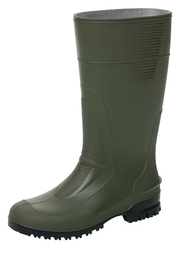 Spirale Idro-High - Rutschfester PVC-Stiefel, Halbhoher Arbeitsstiefel für Land- und Forstwirtschaft - Grün - Gr. 39 von Spirale