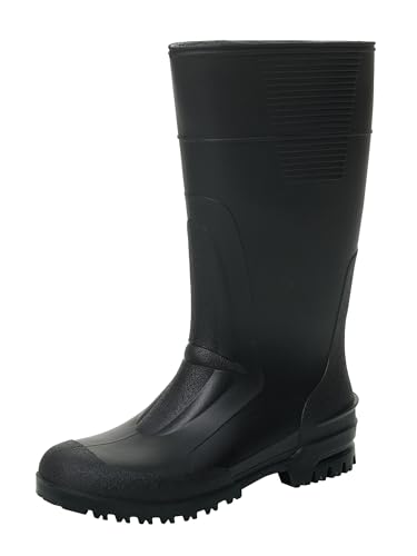 Spirale Idro-High - Rutschfester PVC-Stiefel, Halbhoher Arbeitsstiefel für Land- und Forstwirtschaft - Schwarz - Gr. 43 von Spirale