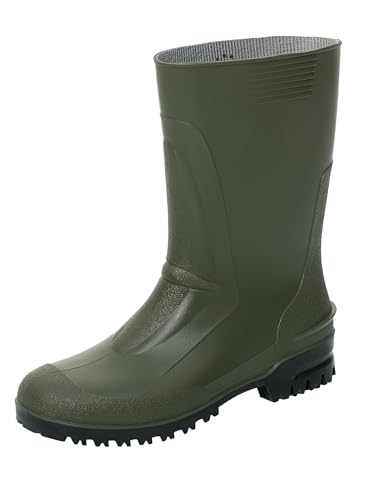 Spirale Idro-Low - Rutschfester PVC-Stiefel, Halbhoher Arbeitsstiefel für Land- und Forstwirtschaft - Grün - Gr. 43 von Spirale