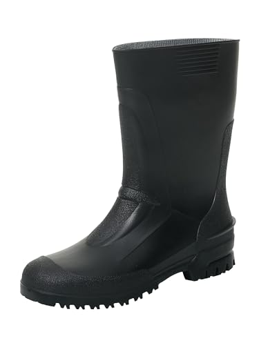 Spirale Idro-Low - Rutschfester PVC-Stiefel, Halbhoher Arbeitsstiefel für Land- und Forstwirtschaft - Schwarz - Gr. 36 von Spirale