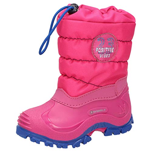 Spirale Jungen Mädchen Eric Schneestiefel, Fuchsia, 20 EU von Spirale