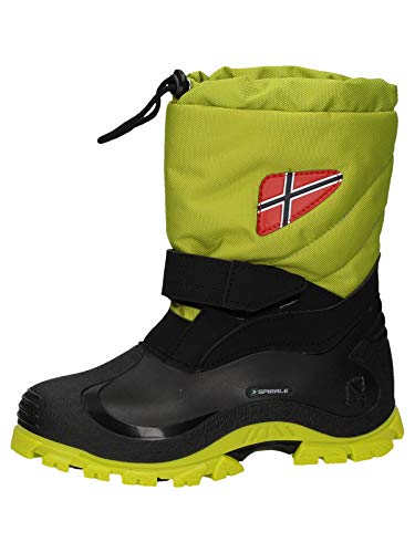 Spirale Jungen Unisex Kinder Morten Schneestiefel, Grün, 30 EU von Spirale