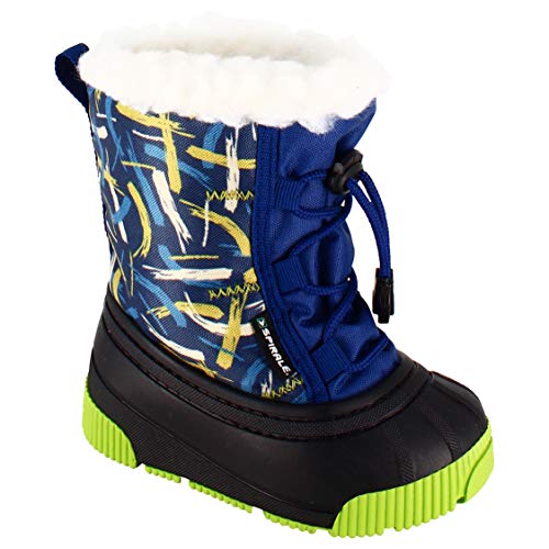 Spirale Jungen Lala Schneestiefel, Blau, 20/21 EU von Spirale