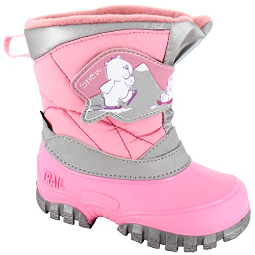 Spirale Mädchen Trolly Snow Boot, Rosa, 24 EU von Spirale