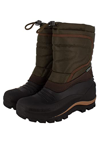 Spirale Herren Elite Schneestiefel, Grün Brown 05500800, 43 EU von Spirale