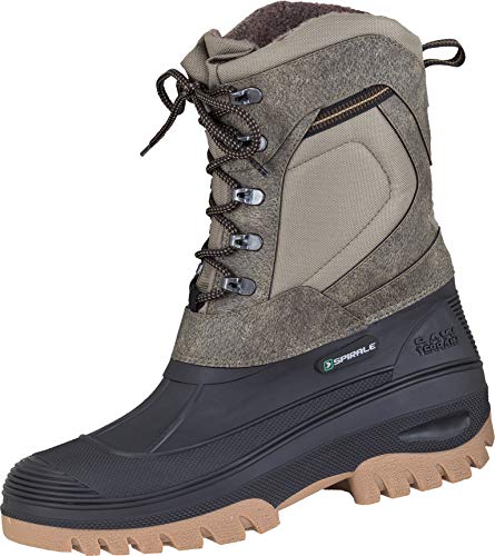 Spirale Winterstiefel Caribou schwarz/beige 41 von Spirale