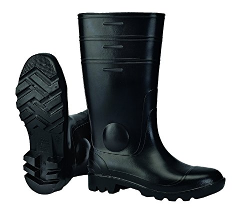 Spirale Unisex-Erwachsene Gorex Sicherheits-Gummistiefel, Schwarz Schwarz 11 von Spirale