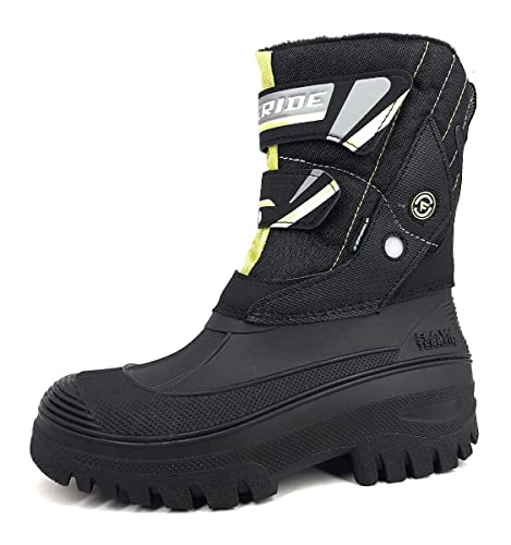 Spirale Winterstiefel Frodo Kinderstiefel schwarz/grün 36 von Spirale