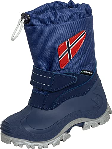 Spirale Winterstiefel Morten Kinderstiefel blau 34 von Spirale