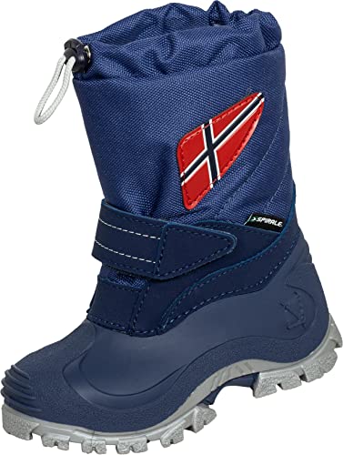 Spirale Winterstiefel Morten Kinderstiefel blau 35 von Spirale