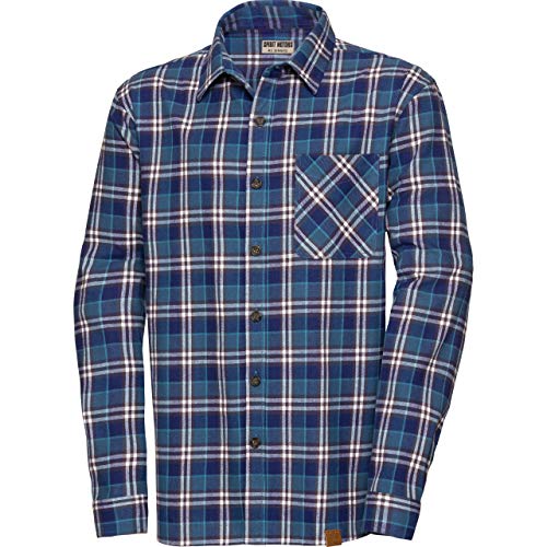 Spirit Motors Hemd Karohemd 1.0 blau XL, Herren, Casual/Fashion, Ganzjährig, Textil von Spirit Motors