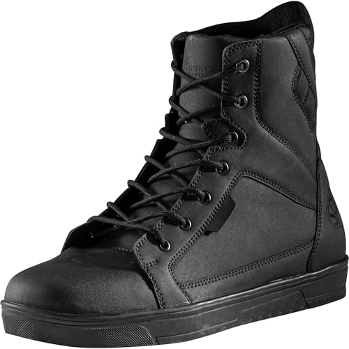 Spirit Motors Joe Flow Motorradschnürstiefel kurz - Komfortabler Bikersneaker, mit ergonomischem Fußbett - Schwarz 47 Spirit Motors Joe Flow Motorradschnürstiefel kurz - Komfortabler Bikersneaker, mit ergonomischem Fußbett - Schwarz 47 von Spirit Motors