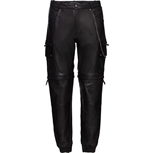 Spirit Motors Motorradhose Crazy Conner Lederhose schwarz L, Herren, Lifestyle, Ganzjährig von Spirit Motors