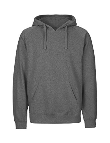 Spirit of Isis Herren Kapuzensweatshirt, 100% Bio-Baumwolle. Fairtrade, Oeko-Tex und Ecolabel Zertifiziert, Textilfarbe: anthrazit, Gr.: M von Spirit of Isis