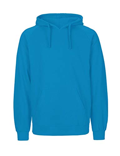 Spirit of Isis Herren Kapuzensweatshirt, 100% Bio-Baumwolle. Fairtrade, Oeko-Tex und Ecolabel Zertifiziert, Textilfarbe: saphirblau, Gr.: M von Spirit of Isis