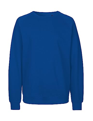 Spirit of Isis Neutral Sweatshirt, 100% Bio-Baumwolle. Fairtrade, Oeko-Tex und Ecolabel Zertifiziert, Textilfarbe: blau, Gr.: L von Spirit of Isis