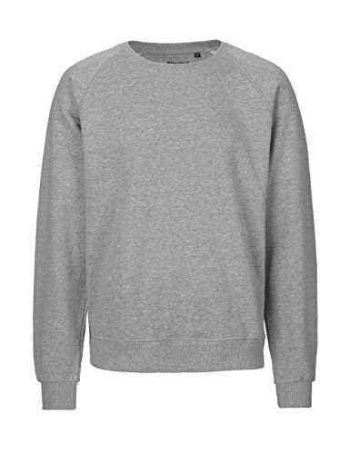 Spirit of Isis -Neutral- Sweatshirt, 100% Bio-Baumwolle. Fairtrade, Oeko-Tex und Ecolabel Zertifiziert, Textilfarbe: grau, Gr.: 4XL von Spirit of Isis