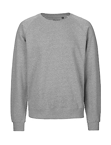 Spirit of Isis Neutral Sweatshirt, 100% Bio-Baumwolle. Fairtrade, Oeko-Tex und Ecolabel Zertifiziert, Textilfarbe: Graumeliert, Gr.: 3XL von Spirit of Isis