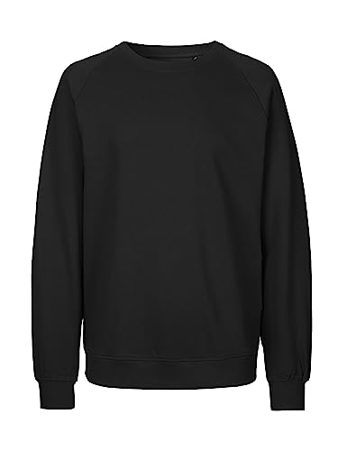 Spirit of Isis Neutral Sweatshirt, 100% Bio-Baumwolle. Fairtrade, Oeko-Tex und Ecolabel Zertifiziert, Textilfarbe: schwarz, Gr.: XL von Spirit of Isis