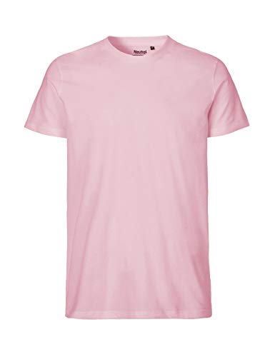 -Neutral- T-Shirt, 100% Bio-Baumwolle. Fairtrade, Oeko-Tex und Ecolabel Zertifiziert, Textilfarbe: Hellrosa, Gr.: 3XL von Spirit of Isis