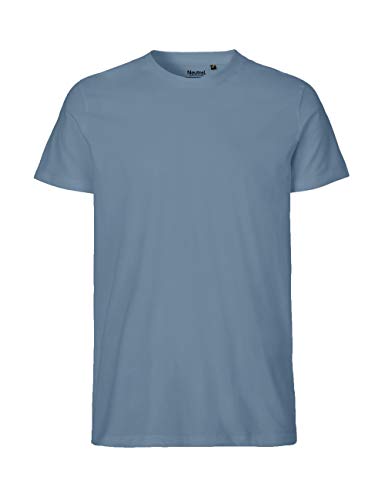 -Neutral- T-Shirt, 100% Bio-Baumwolle. Fairtrade, Oeko-Tex und Ecolabel Zertifiziert, Textilfarbe: Indigo, Gr.: 2XL von Spirit of Isis