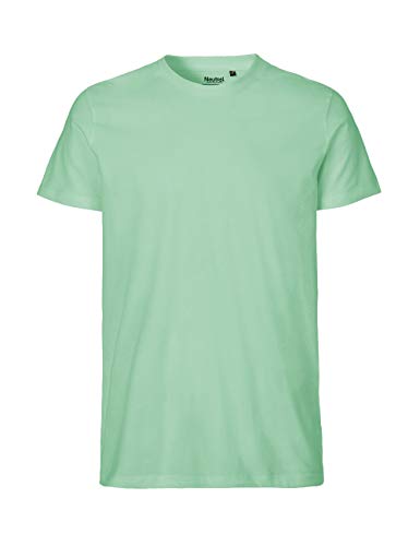 -Neutral- T-Shirt, 100% Bio-Baumwolle. Fairtrade, Oeko-Tex und Ecolabel Zertifiziert, Textilfarbe: Mint, Gr.: 2XL von Spirit of Isis