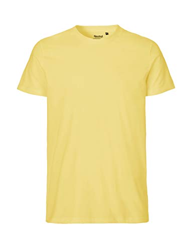 Neutral T-Shirt, 100% Bio-Baumwolle. Fairtrade, Oeko-Tex und Ecolabel Zertifiziert, Textilfarbe: hellgelb, Gr.: 3XL von Spirit of Isis