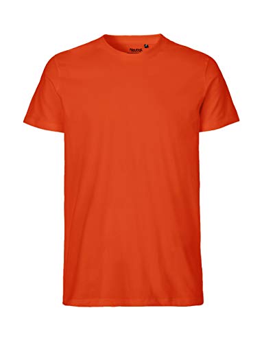 -Neutral- T-Shirt, 100% Bio-Baumwolle. Fairtrade, Oeko-Tex und Ecolabel Zertifiziert, Textilfarbe: orange, Gr.: 3XL von Spirit of Isis