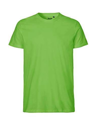 -Neutral- T-Shirt, 100% Bio-Baumwolle. Fairtrade, Oeko-Tex und Ecolabel Zertifiziert, Textilfarbe: Limette, Gr.: L von Spirit of Isis