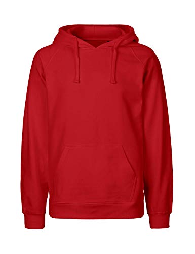 Spirit of Isis Herren Kapuzensweatshirt, 100% Bio-Baumwolle. Fairtrade, Oeko-Tex und Ecolabel Zertifiziert, Textilfarbe: rot, Gr.: 2XL von Spirit of Isis