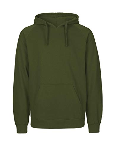 Spirit of Isis Herren Kapuzensweatshirt, 100% Bio-Baumwolle. Fairtrade, Oeko-Tex und Ecolabel Zertifiziert, Textilfarbe: Oliv, Gr.: XL von Spirit of Isis