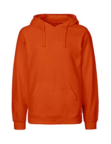 Spirit of Isis Herren Kapuzensweatshirt, 100% Bio-Baumwolle. Fairtrade, Oeko-Tex und Ecolabel Zertifiziert, Textilfarbe: orange, Gr.: 2XL von Spirit of Isis