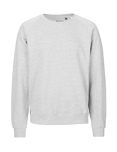 Spirit of Isis Neutral Sweatshirt, 100% Bio-Baumwolle. Fairtrade, Oeko-Tex und Ecolabel Zertifiziert, Textilfarbe: Aschgrau, Gr.: L von Spirit of Isis