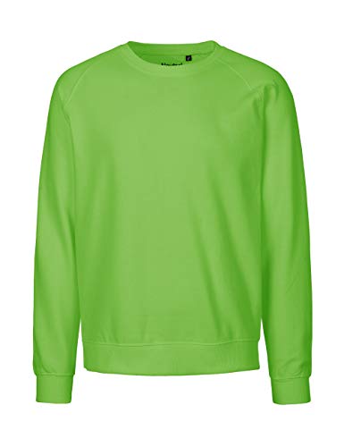 Spirit of Isis Neutral Sweatshirt, 100% Bio-Baumwolle. Fairtrade, Oeko-Tex und Ecolabel Zertifiziert, Textilfarbe: Limette, Gr.: S von Spirit of Isis