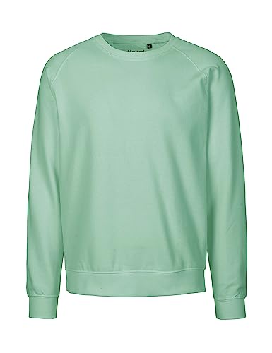 Neutral Sweatshirt, 100% Bio-Baumwolle. Fairtrade, Oeko-Tex und Ecolabel Zertifiziert, Textilfarbe: Mint, Gr.: M von Spirit of Isis