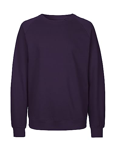 Spirit of Isis Neutral Sweatshirt, 100% Bio-Baumwolle. Fairtrade, Oeko-Tex und Ecolabel Zertifiziert, Textilfarbe: lila, Gr.: 2XL von Spirit of Isis