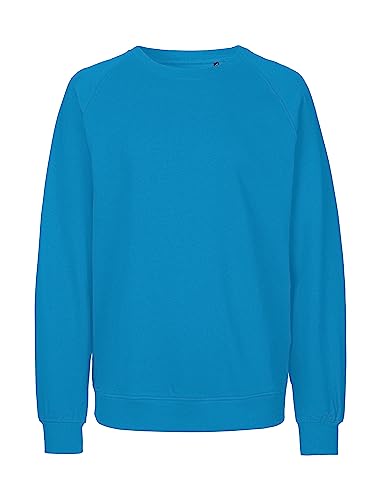 Spirit of Isis Neutral Sweatshirt, 100% Bio-Baumwolle. Fairtrade, Oeko-Tex und Ecolabel Zertifiziert, Textilfarbe: saphirblau, Gr.: S von Spirit of Isis