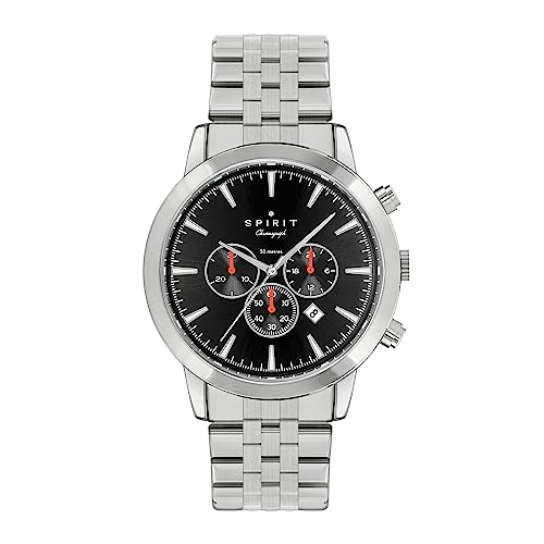 Spirit Herren Analog Quarz Uhr mit Edelstahl Armband SP3005 Spirit Herren Analog Quarz Uhr mit Edelstahl Armband SP3005 von Spirit