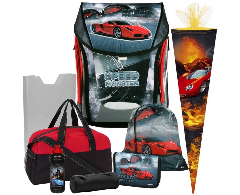 Spirit Schulranzen 1.Klasse Jungen in unterschiedlichen Sets (8-tlg) von Spirit